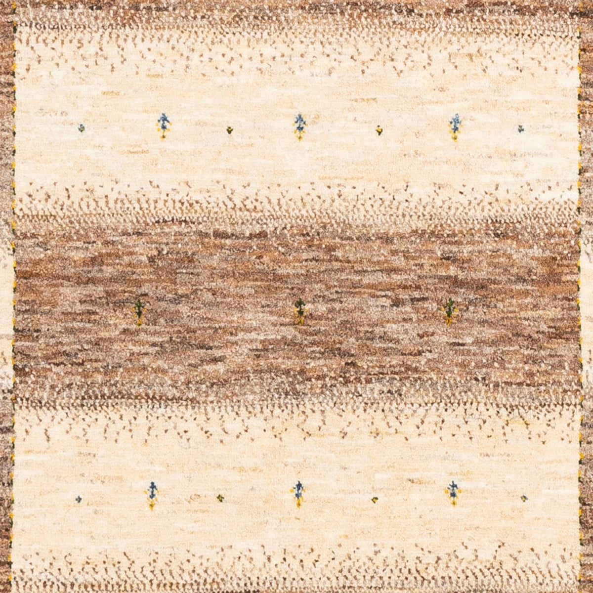 Alfombra Gabbeh - Loribaft Persa - 193 x 123 cm - natural