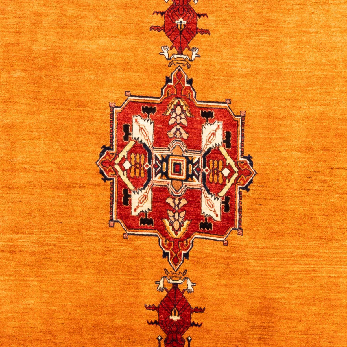 Alfombra Gabbeh - Loribaft Persa - 300 x 210 cm - oro