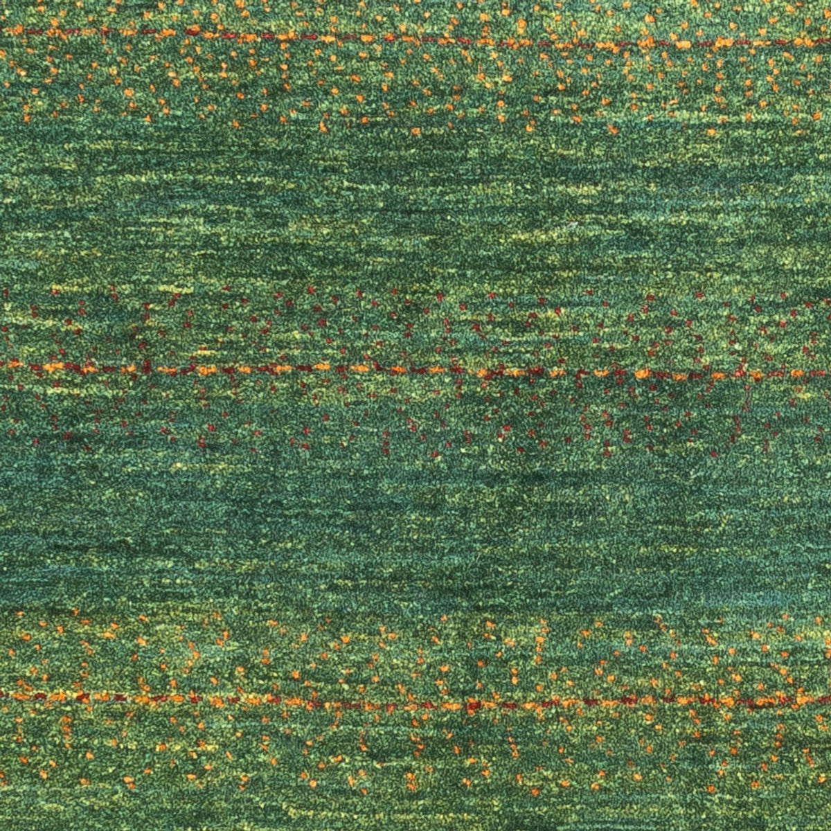 Alfombra Gabbeh - Loribaft Persa - 122 x 80 cm - verde