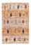 Alfombra Gabbeh - Loribaft Persa - Real - 125 x 85 cm - gris