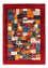 Alfombra Gabbeh - Loribaft Persa - Real - 123 x 89 cm - multicolor