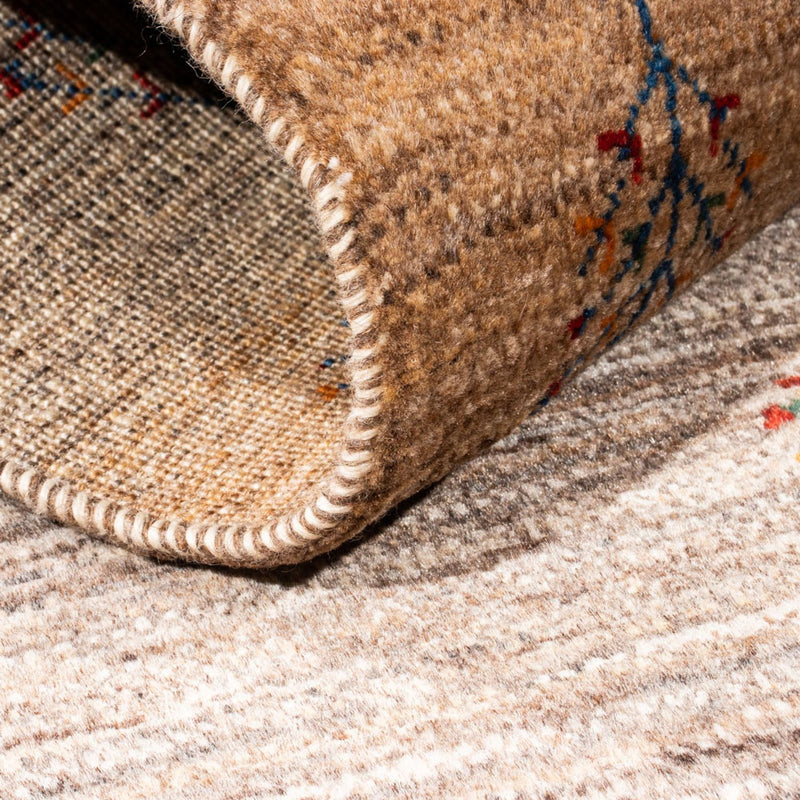 Alfombra Gabbeh - Loribaft Persa - Real - 123 x 81 cm - multicolor