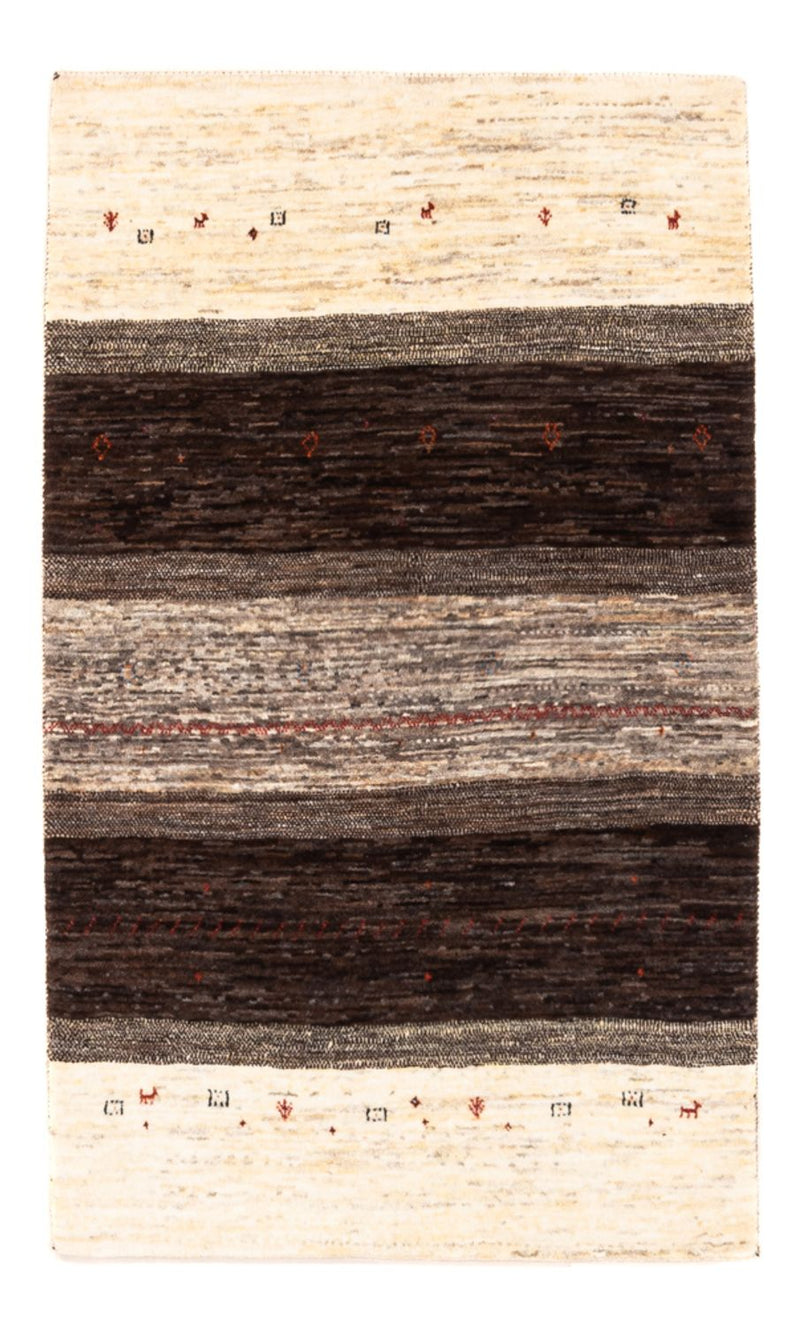 Alfombra Gabbeh - Loribaft Persa - Real - 134 x 84 cm - multicolor