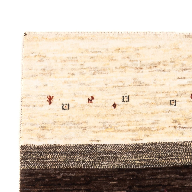 Alfombra Gabbeh - Loribaft Persa - Real - 134 x 84 cm - multicolor