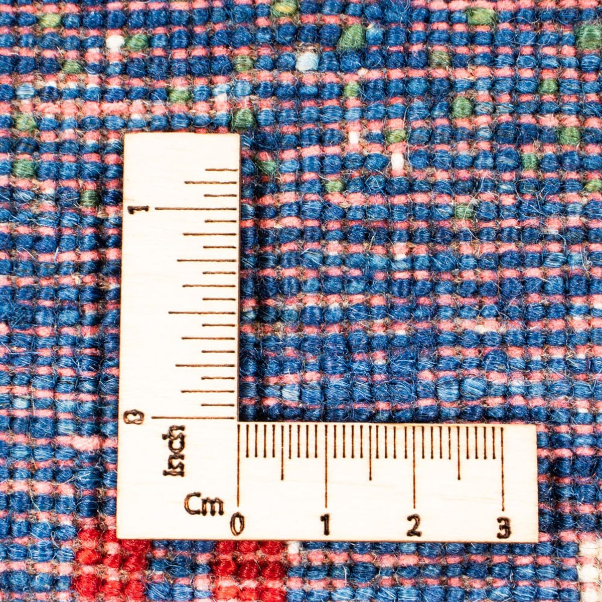 Alfombra Gabbeh - Loribaft Persa - Real - 130 x 85 cm - azul