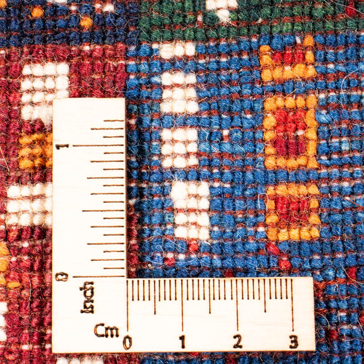 Alfombra Gabbeh - Loribaft Persa - Real - 122 x 86 cm - multicolor