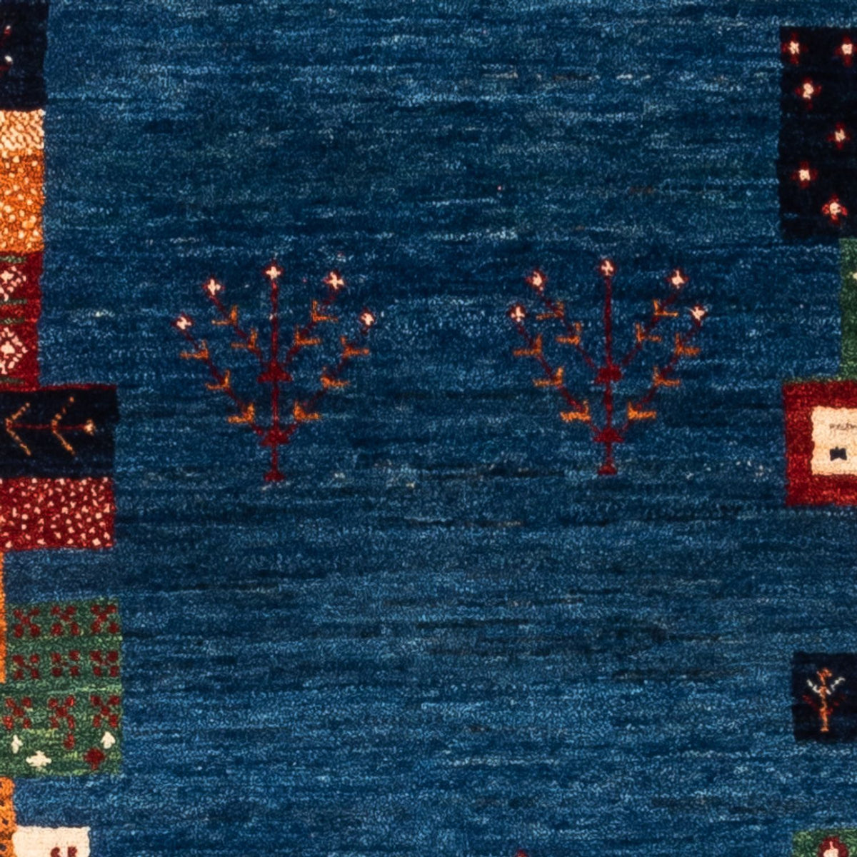 Alfombra Gabbeh - Loribaft Persa - Real - 128 x 83 cm - multicolor