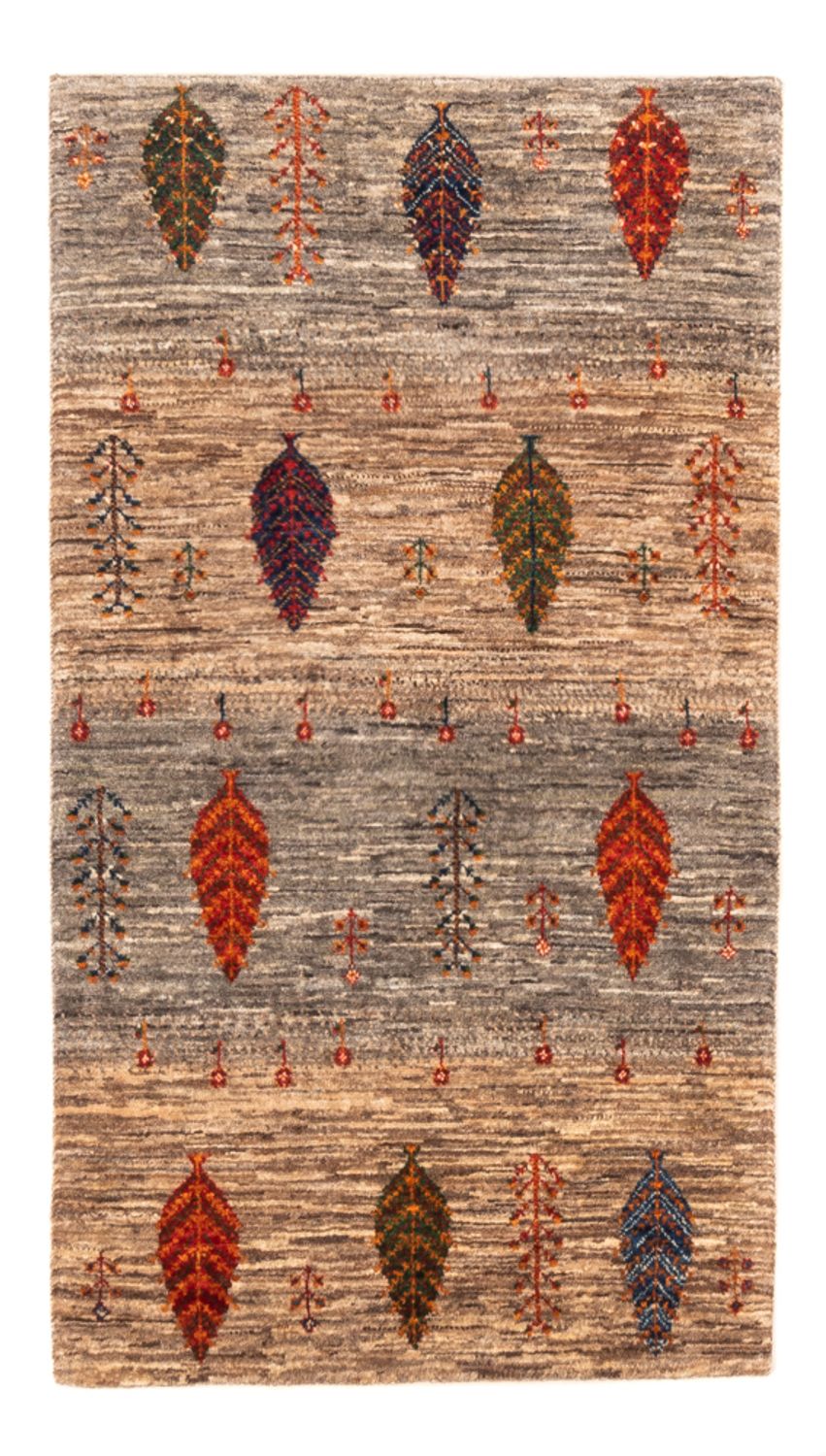 Alfombra Gabbeh - Loribaft Persa - Real - 133 x 81 cm - multicolor