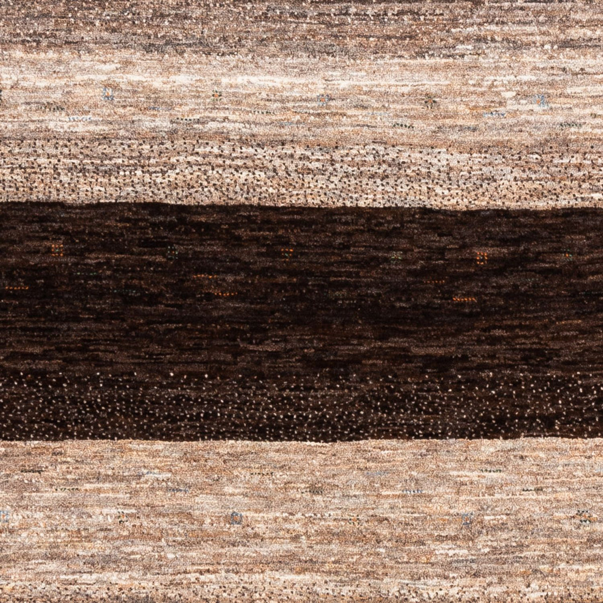 Alfombra Gabbeh - Loribaft Persa - 195 x 134 cm - gris