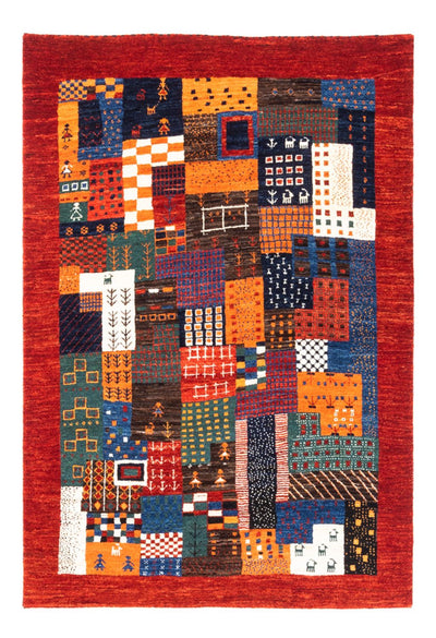 Loribaft Alfombra 101x143cm - Perserteppich Wollteppich