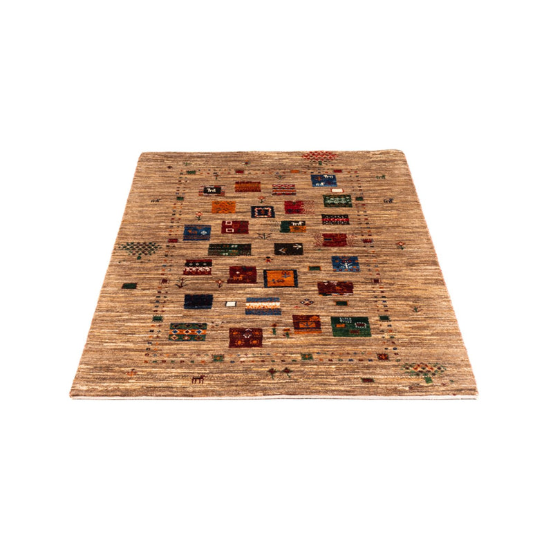 Alfombra Gabbeh - Loribaft Persa - Real - 135 x 84 cm - multicolor