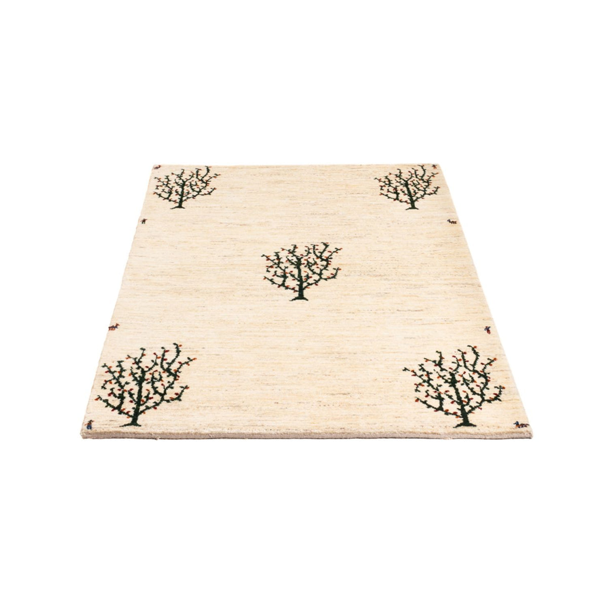 Alfombra Gabbeh - Loribaft Persa - Real - 128 x 84 cm - multicolor