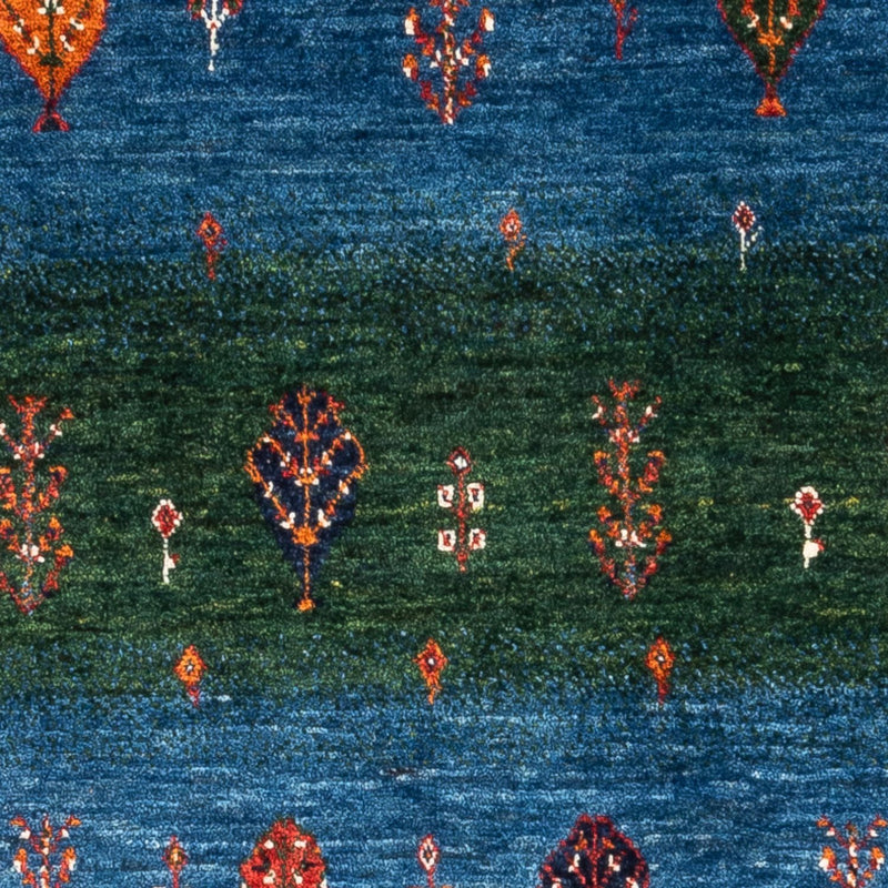 Alfombra Gabbeh - Loribaft Persa - Real - 127 x 86 cm - multicolor