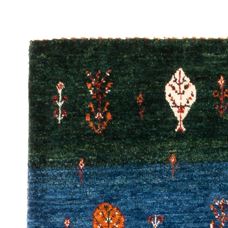 Alfombra Gabbeh - Loribaft Persa - Real - 127 x 86 cm - multicolor