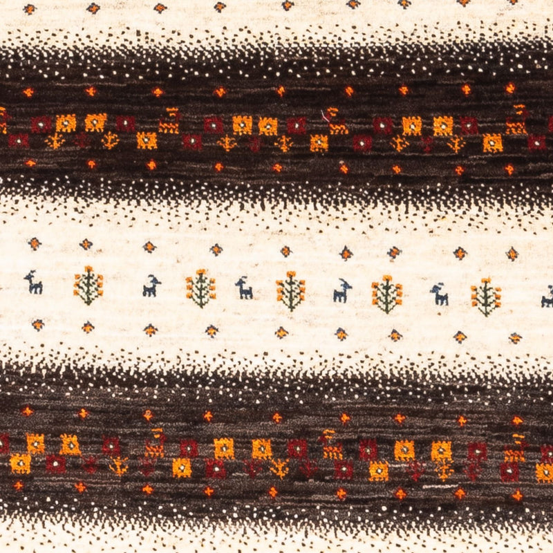 Alfombra Gabbeh - Loribaft Persa - Real - 127 x 83 cm - multicolor