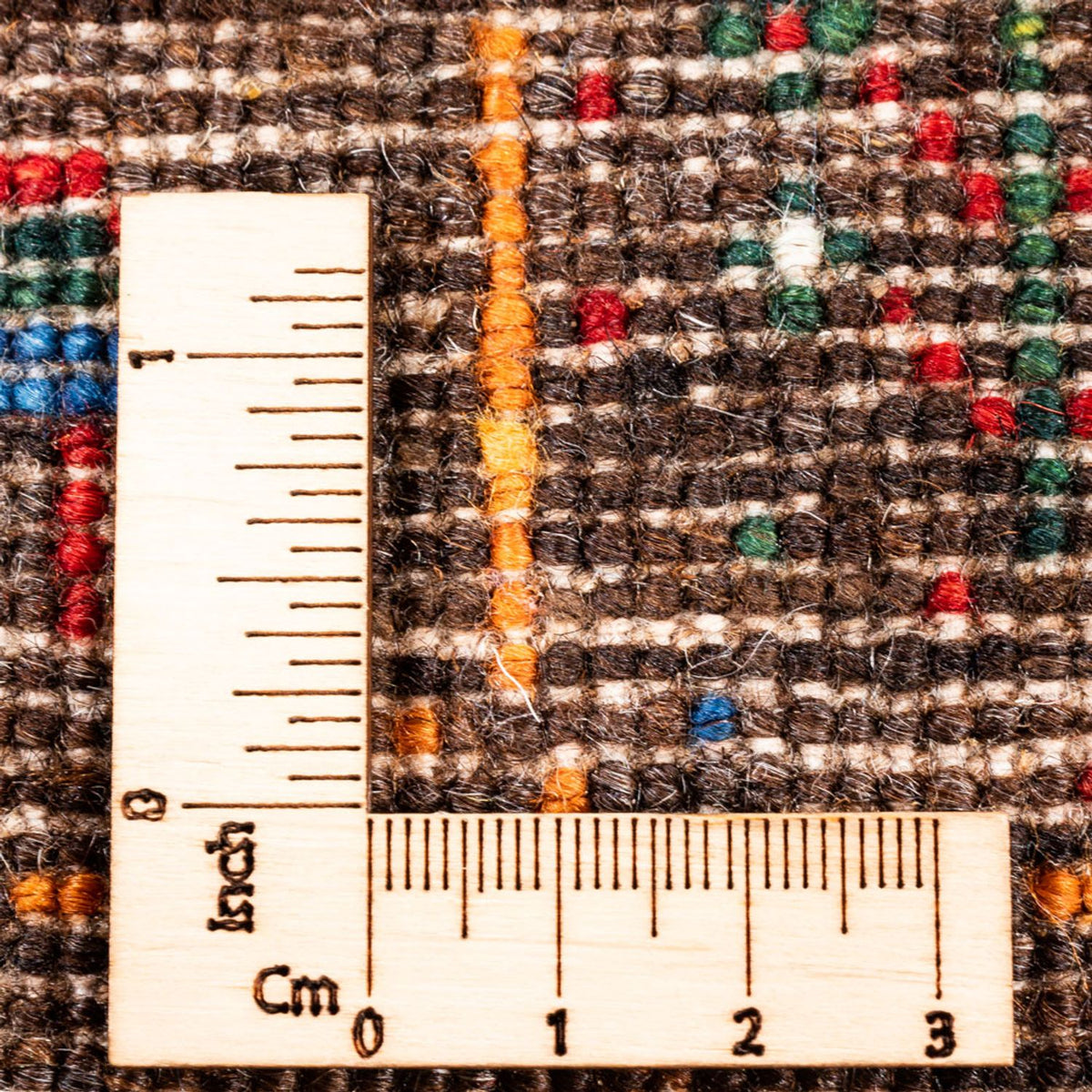 Alfombra Gabbeh - Loribaft Persa - Real - 124 x 85 cm - multicolor