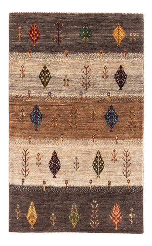 Alfombra Gabbeh - Loribaft Persa - Real - 130 x 84 cm - multicolor