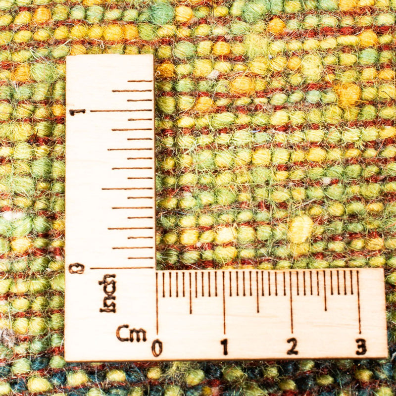 Alfombra Gabbeh - Loribaft Persa - Real - 133 x 82 cm - verde