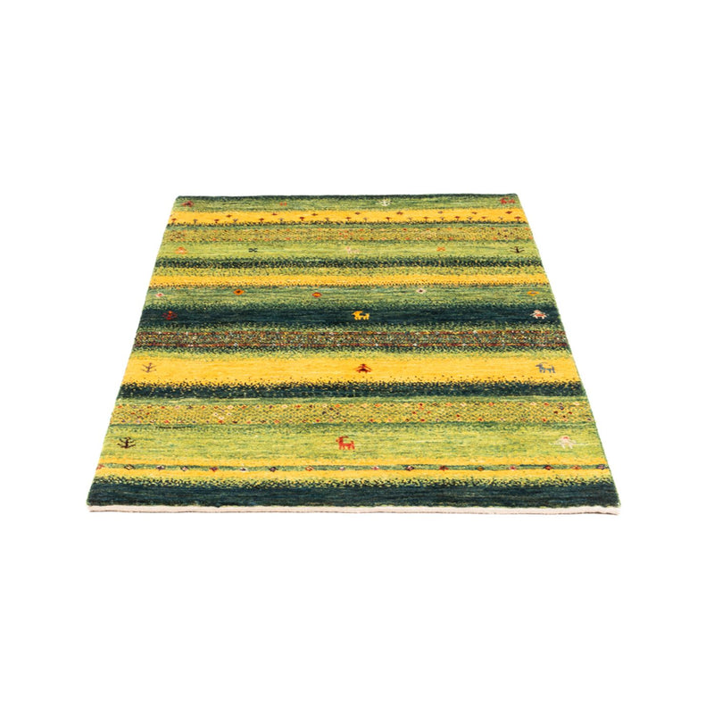 Alfombra Gabbeh - Loribaft Persa - Real - 131 x 86 cm - multicolor