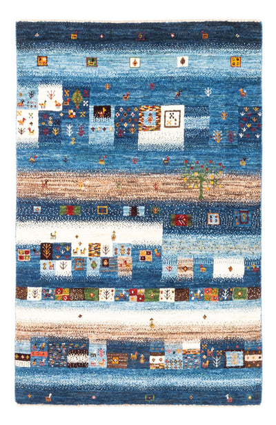 Loribaft Alfombra 103x154cm - Perserteppich Wollteppich