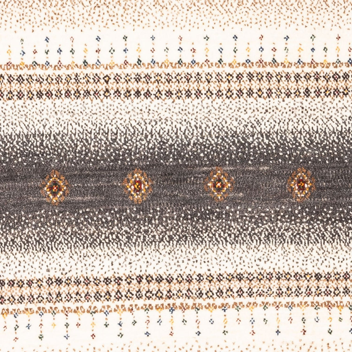 Alfombra Gabbeh - Loribaft Persa - Real - 128 x 85 cm - multicolor