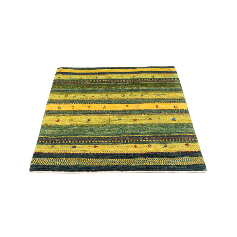 Alfombra Gabbeh - Loribaft Persa - Real - 128 x 85 cm - multicolor