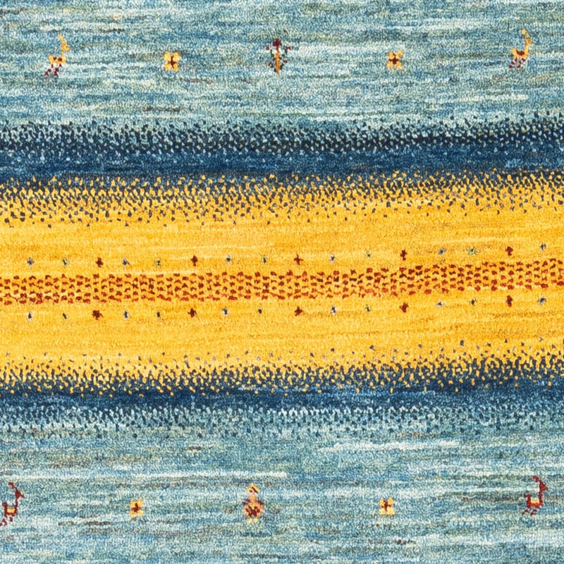 Alfombra Gabbeh - Loribaft Persa - Real - 141 x 87 cm - multicolor