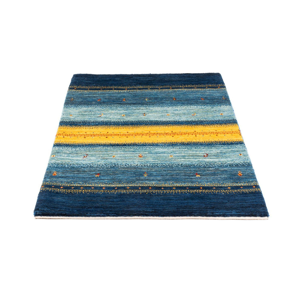 Alfombra Gabbeh - Loribaft Persa - Real - 141 x 87 cm - multicolor