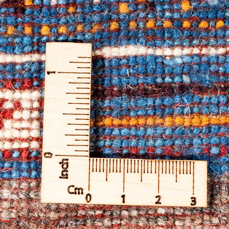 Alfombra Gabbeh - Loribaft Persa - Real - 106 x 81 cm - multicolor