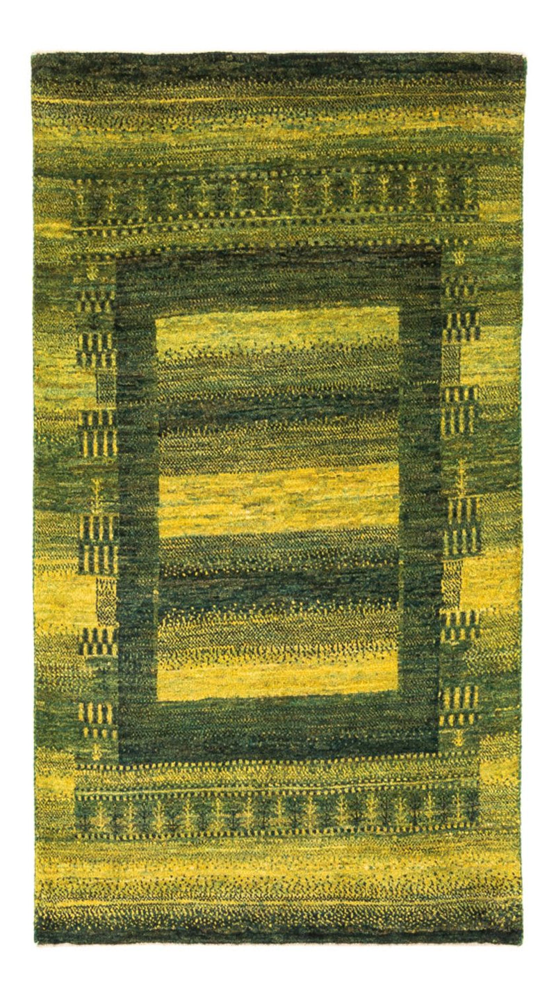 Alfombra Gabbeh - Loribaft Persa - Real - 136 x 84 cm - multicolor