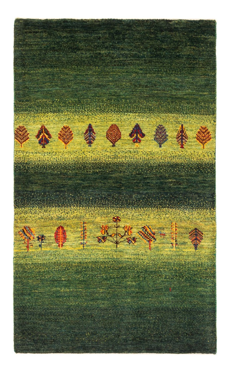 Alfombra Gabbeh - Loribaft Persa - Real - 137 x 86 cm - multicolor