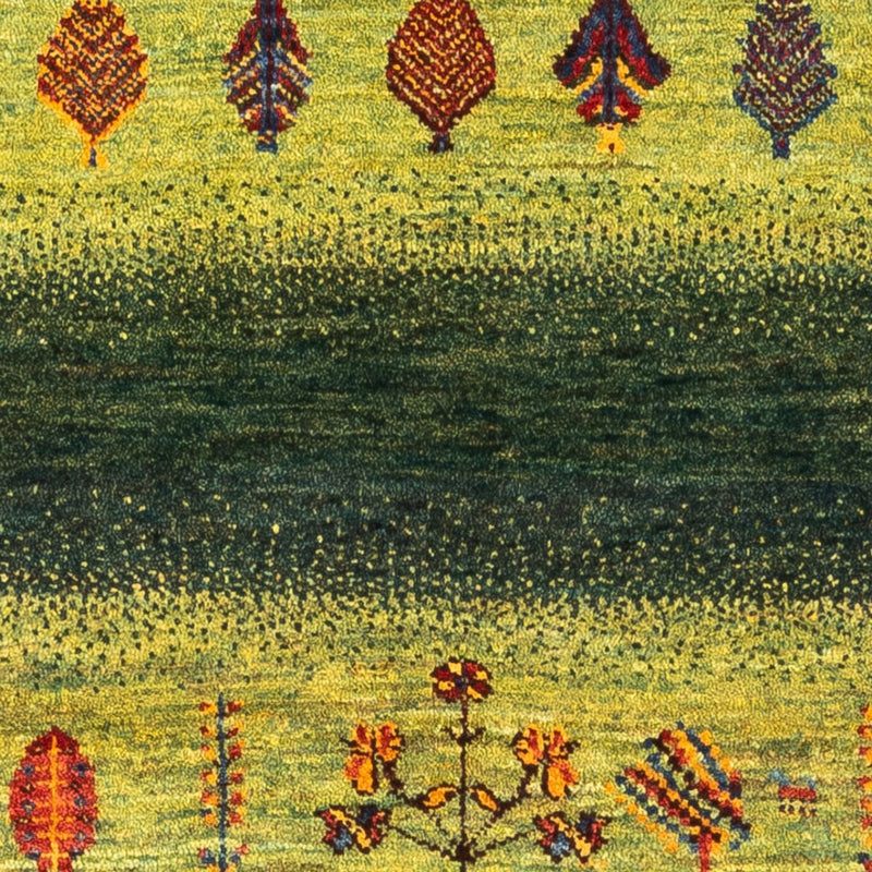 Alfombra Gabbeh - Loribaft Persa - Real - 137 x 86 cm - multicolor