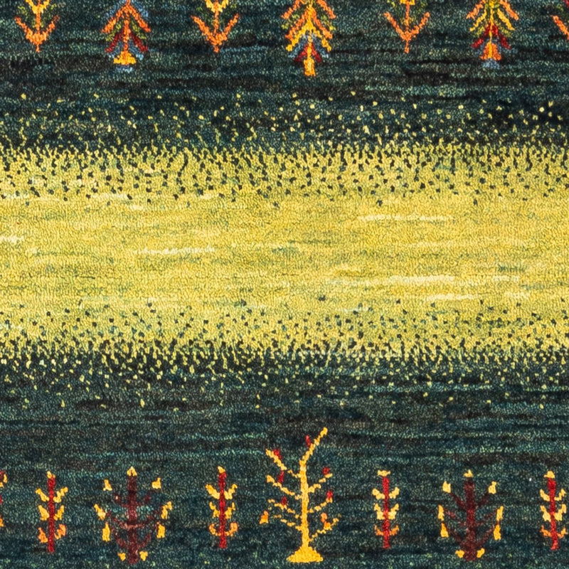 Alfombra Gabbeh - Loribaft Persa - Real - 137 x 81 cm - multicolor