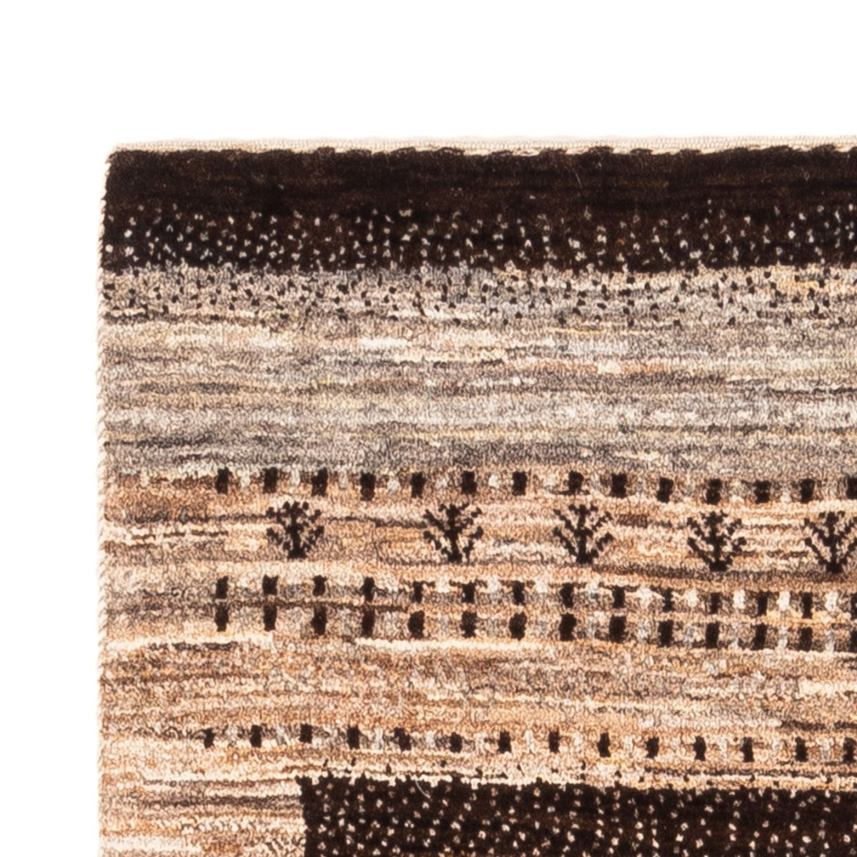 Alfombra Gabbeh - Loribaft Persa - Real - 134 x 82 cm - multicolor