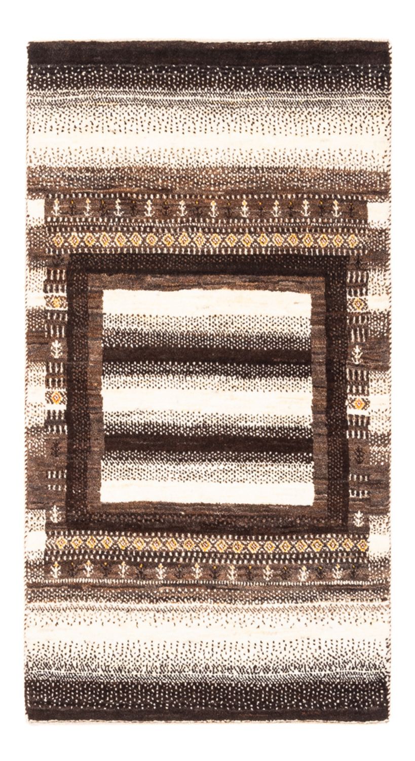 Alfombra Gabbeh - Loribaft Persa - Real - 121 x 70 cm - multicolor