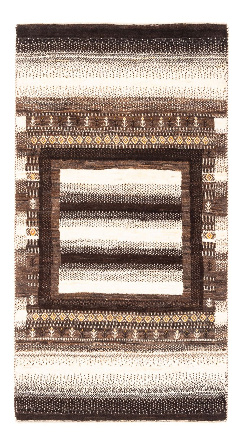 Alfombra Gabbeh - Loribaft Persa - Real - 121 x 70 cm - multicolor