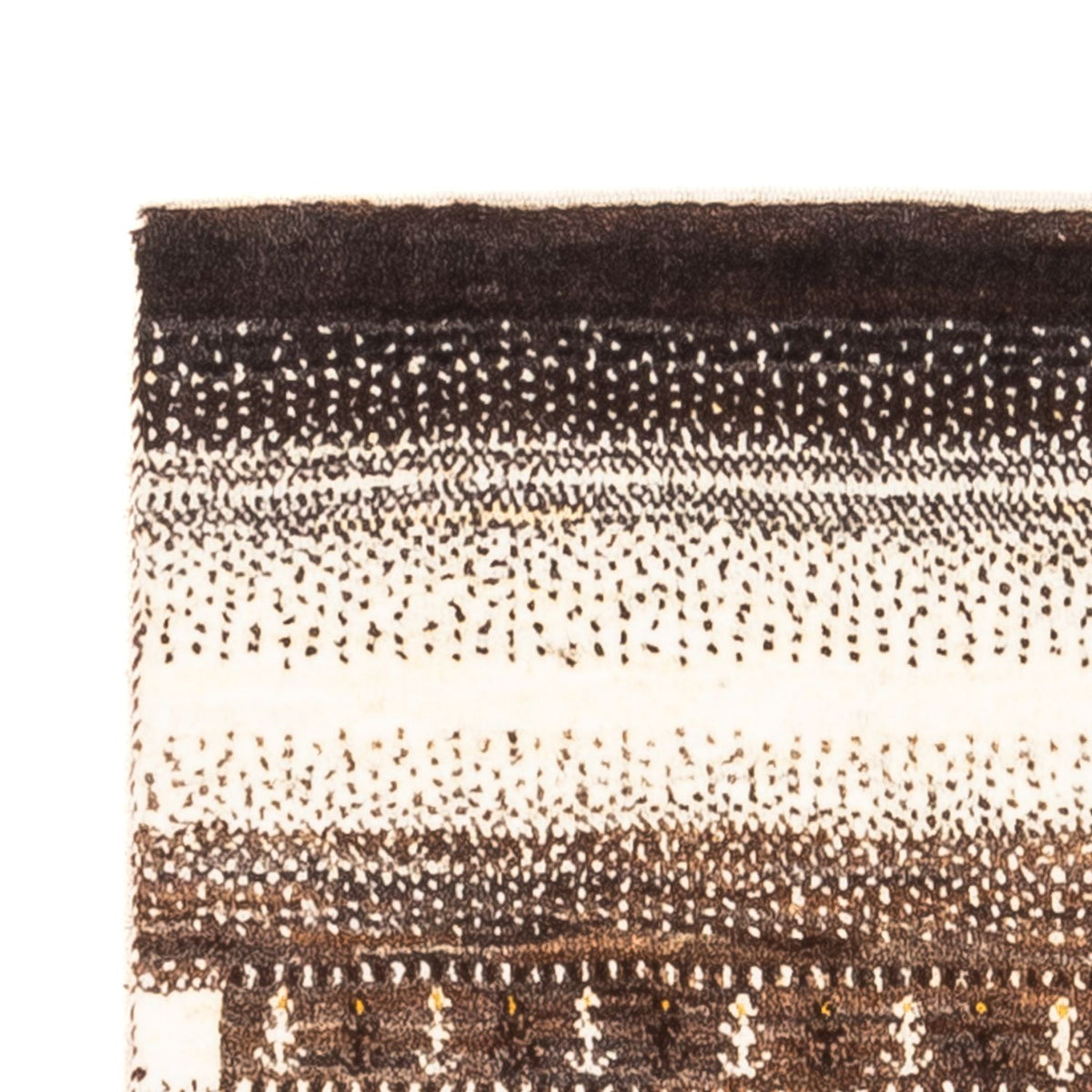 Alfombra Gabbeh - Loribaft Persa - Real - 121 x 70 cm - multicolor