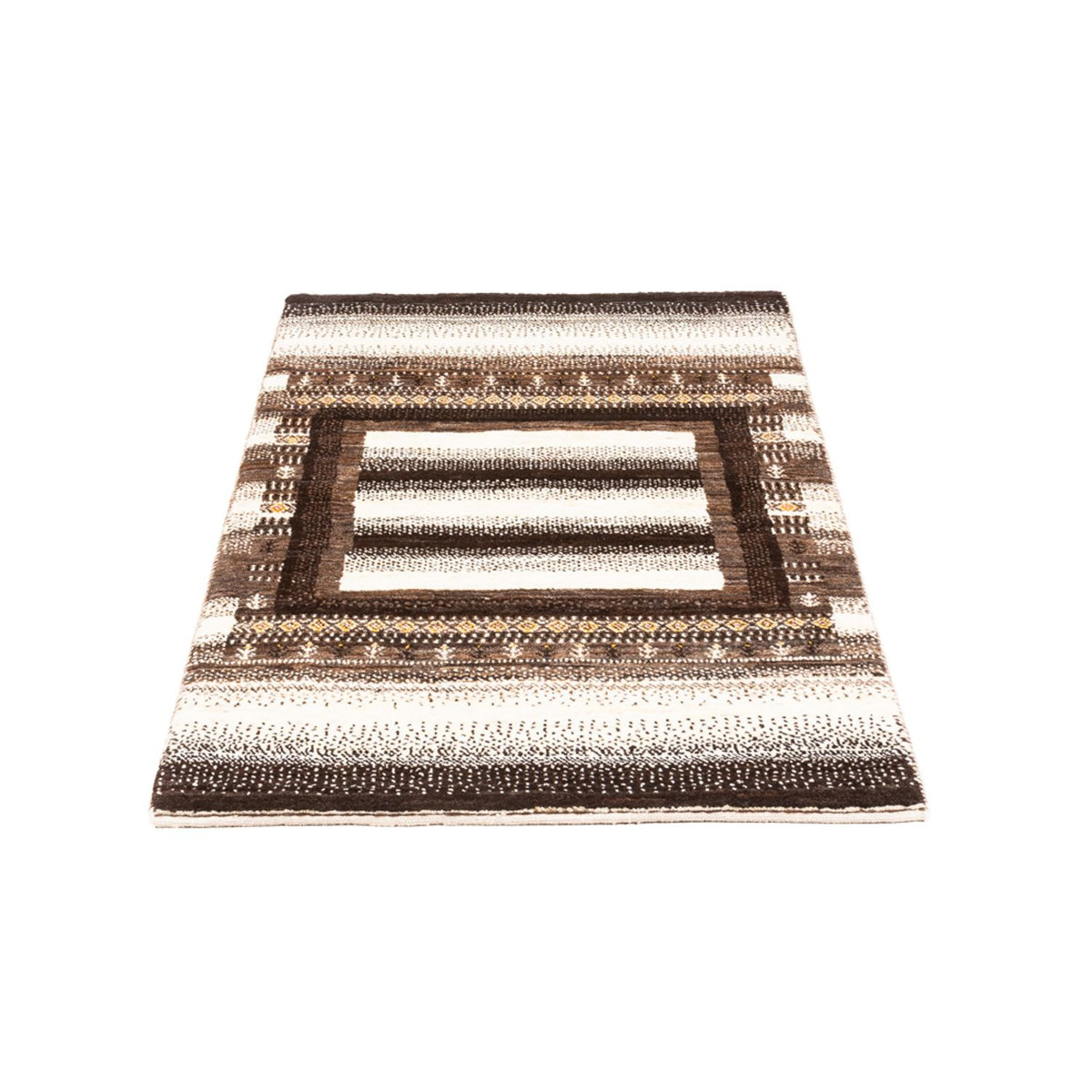 Alfombra Gabbeh - Loribaft Persa - Real - 121 x 70 cm - multicolor