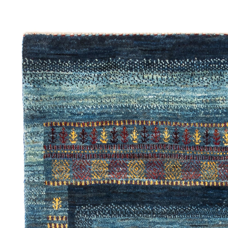 Alfombra Gabbeh - Loribaft Persa - Real - 132 x 90 cm - multicolor