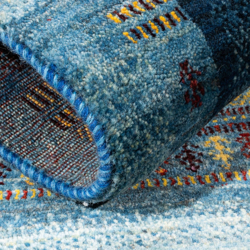 Alfombra Gabbeh - Loribaft Persa - Real - 132 x 90 cm - multicolor