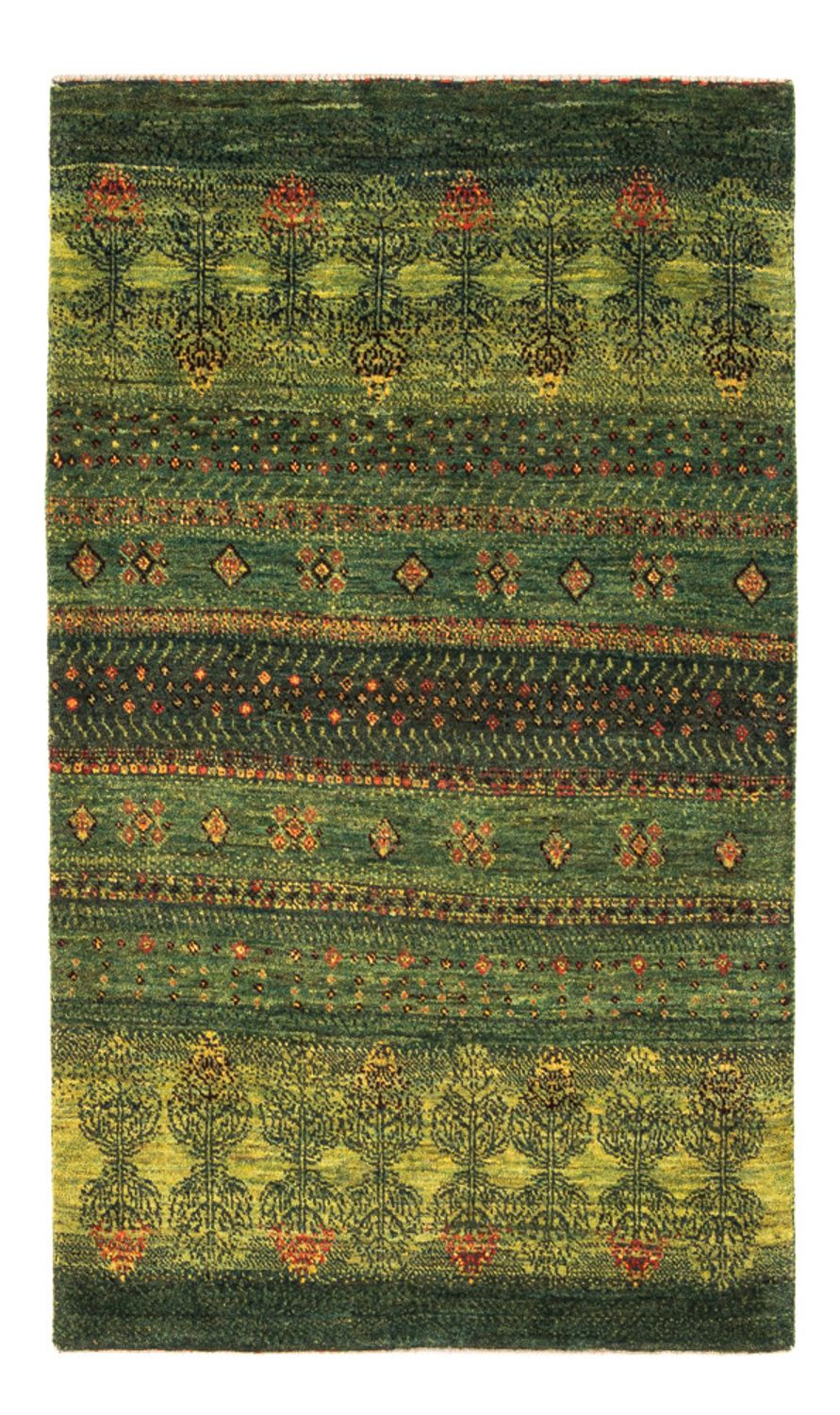 Alfombra Gabbeh - Loribaft Persa - Real - 137 x 87 cm - multicolor