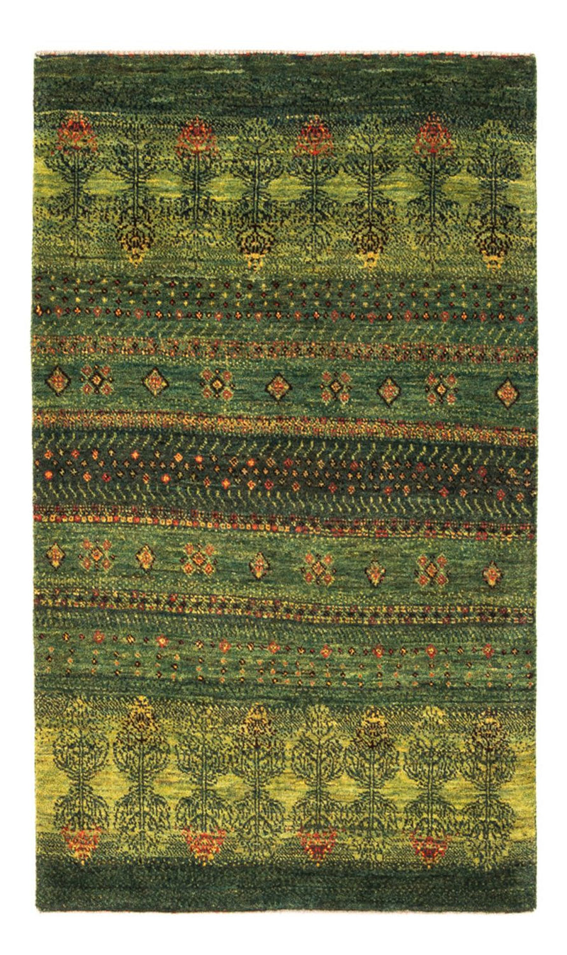 Alfombra Gabbeh - Loribaft Persa - Real - 137 x 87 cm - multicolor