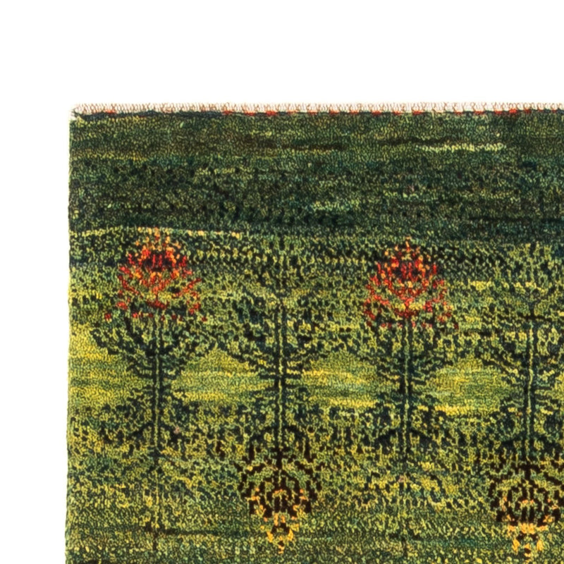 Alfombra Gabbeh - Loribaft Persa - Real - 137 x 87 cm - multicolor