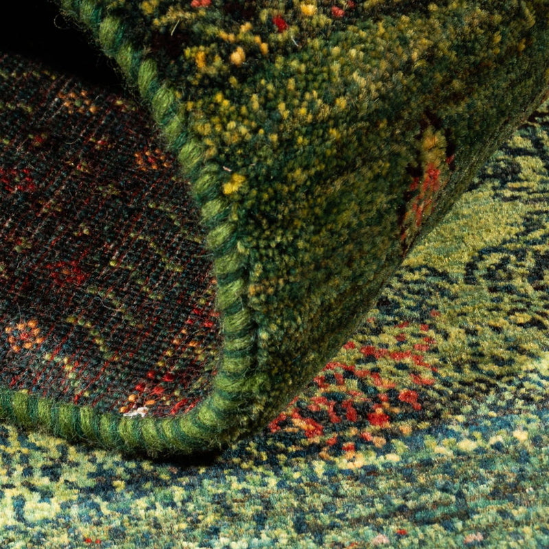 Alfombra Gabbeh - Loribaft Persa - Real - 137 x 87 cm - multicolor