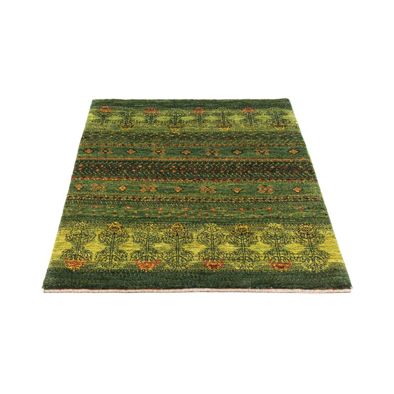Alfombra Gabbeh - Loribaft Persa - Real - 137 x 87 cm - multicolor