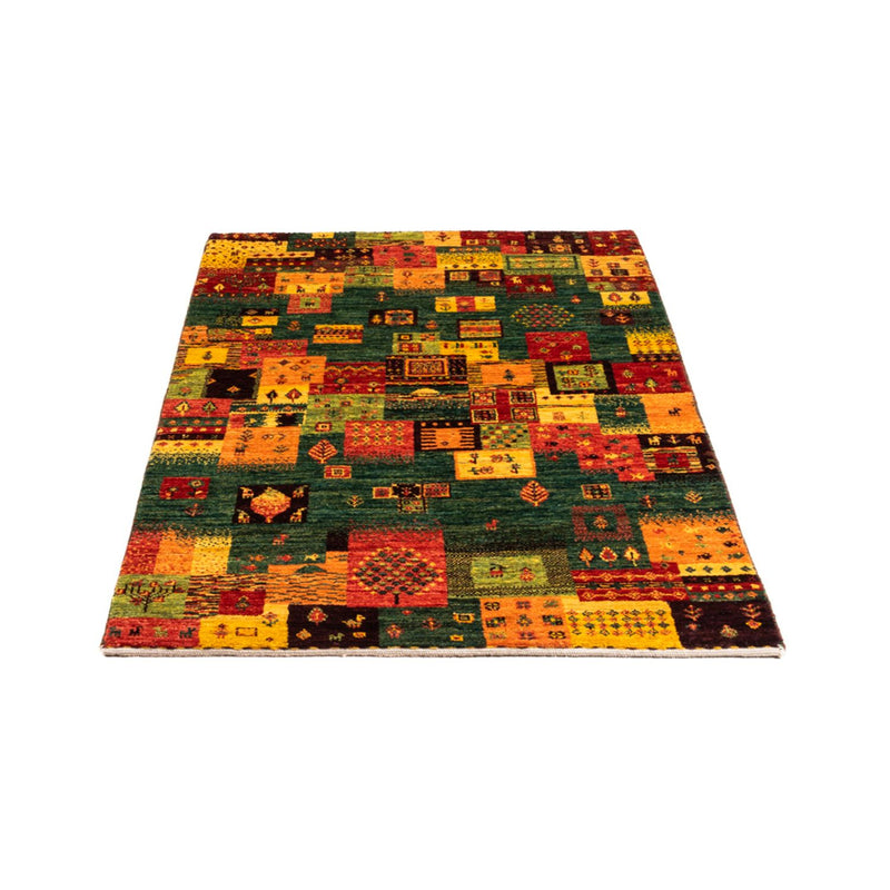 Alfombra Gabbeh - Loribaft Persa - Real - 137 x 84 cm - multicolor