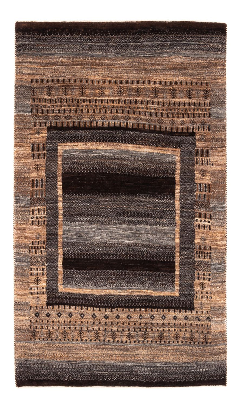 Alfombra Gabbeh - Loribaft Persa - Real - 139 x 87 cm - multicolor