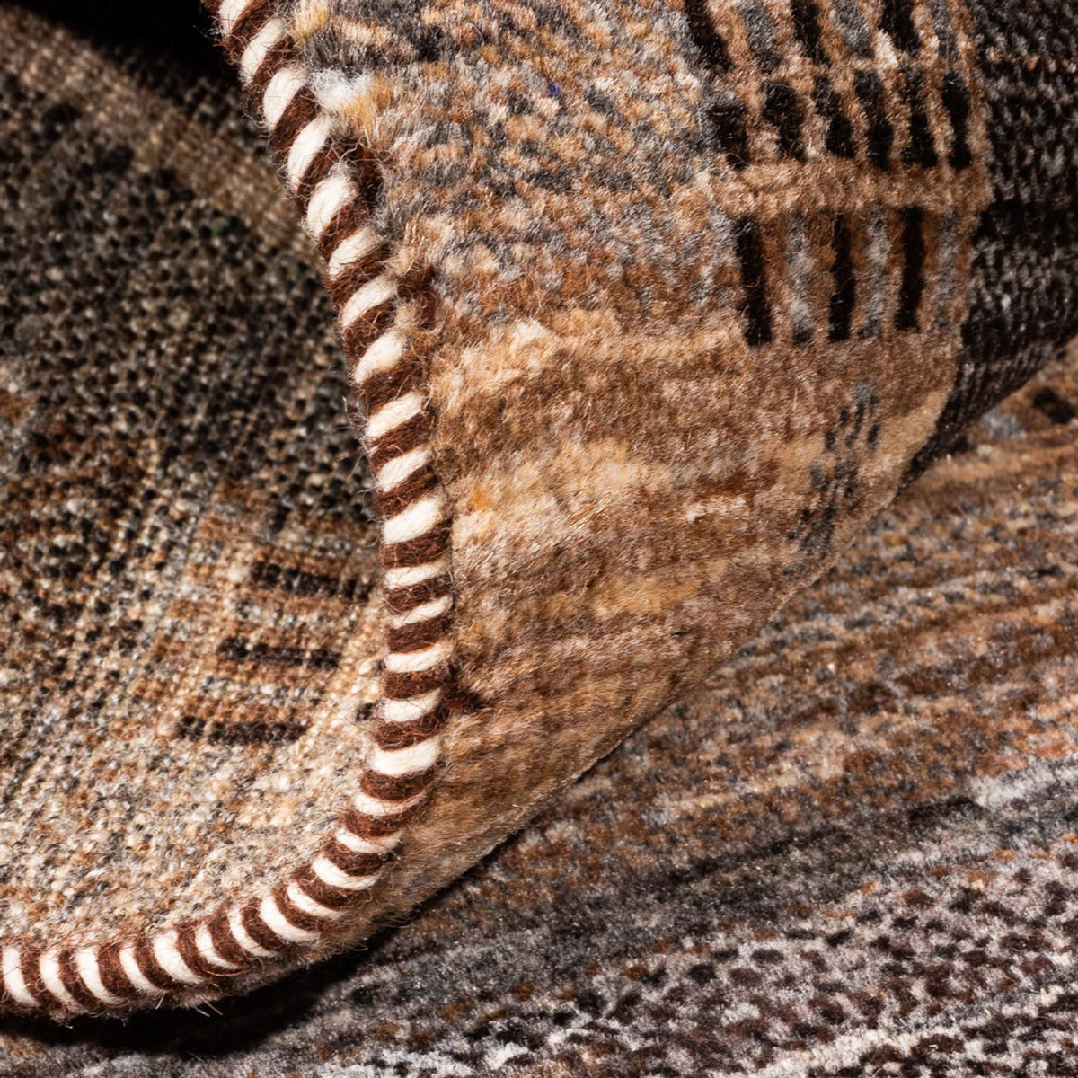 Alfombra Gabbeh - Loribaft Persa - Real - 139 x 87 cm - multicolor