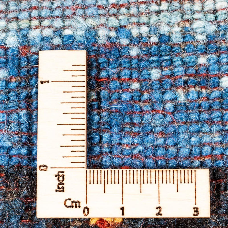 Alfombra Gabbeh - Loribaft Persa - Real - 132 x 85 cm - multicolor