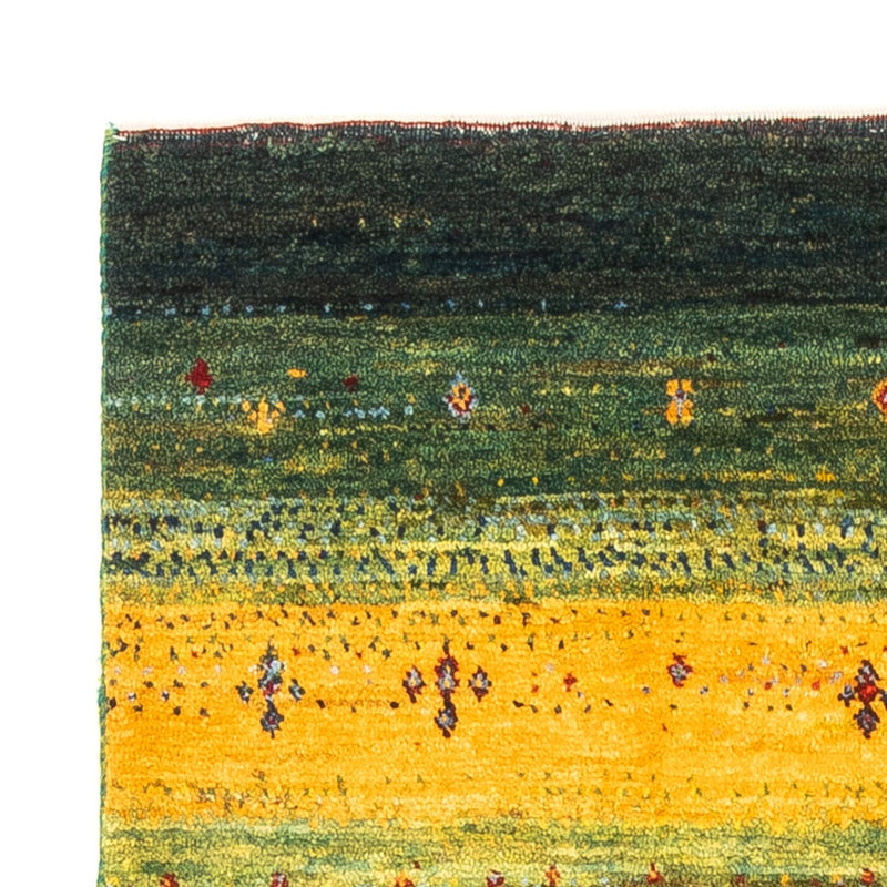 Alfombra Gabbeh - Loribaft Persa - Real - 135 x 81 cm - multicolor